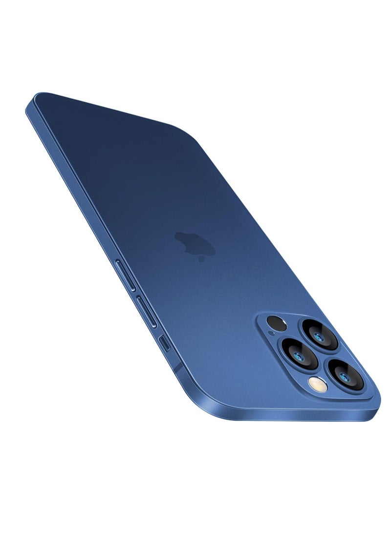ELTRAZONE  Case Compatible with iPhone 15 Pro Slim Case,0.2mm Fit [Paper-Thin] Lightweight Case Translucent Matte Finish PP Back Cover Protection[Anti-Fingerprints&Yellowing] (Blue - Image 1