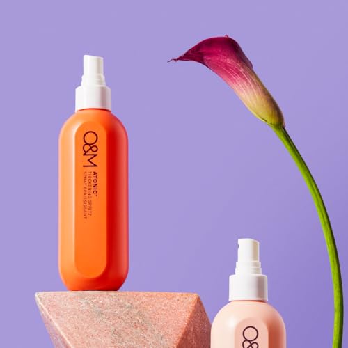 OM O&M Atonic Thickening Spray + Spritz Hairspray & Volumizing Texture Spray for Voluminous Body & Bounce, Heat Protectant Hair Spray, Non-Toxic, Cruelty Free & Vegan Hair Care, 250ml - Image 4