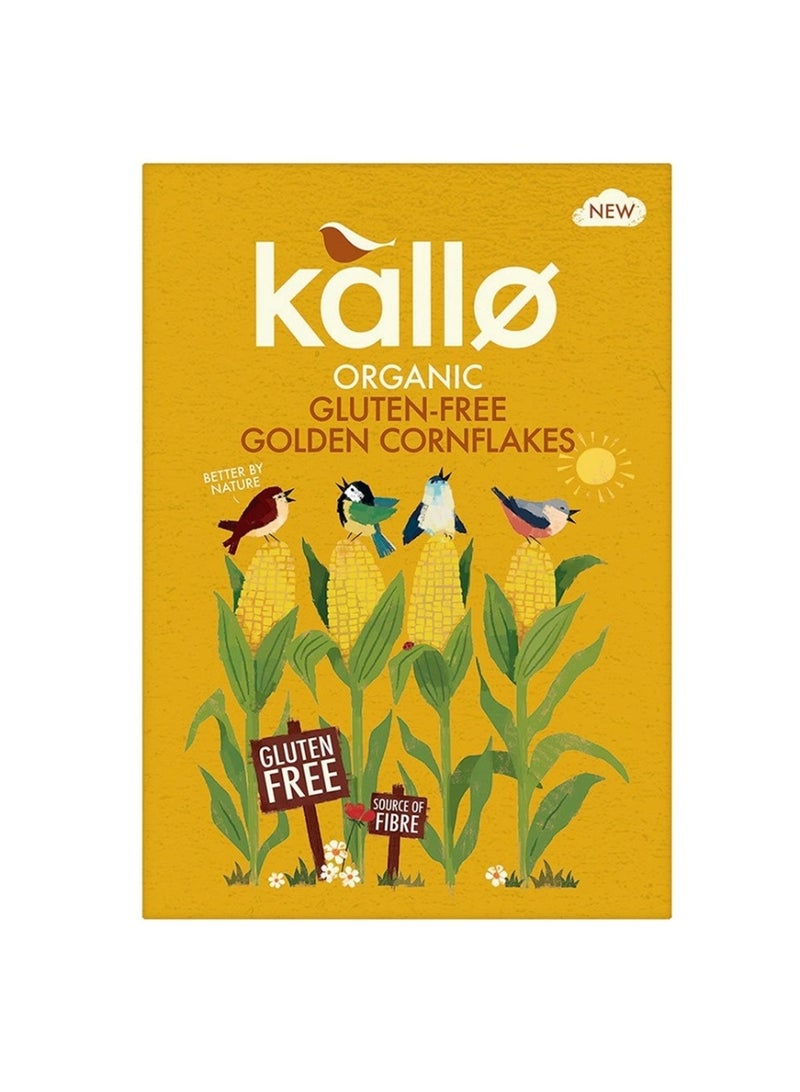 رقائق الذرة الذهبية العضوية الخالية من الغلوتين، 375 غرام