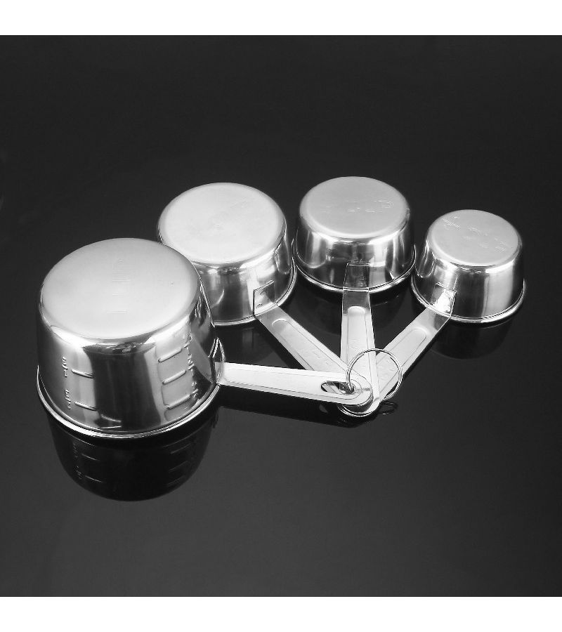 1 2 3 4 Stainless Steel Pet Food Measuring Scoop With Volume Markings For Dogs Cats Rabbits Birds 1 2 Cup 4 06 Oz Precise Portion Control - Image 3
