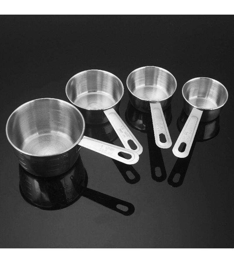 1 2 3 4 Stainless Steel Pet Food Measuring Scoop With Volume Markings For Dogs Cats Rabbits Birds 1 2 Cup 4 06 Oz Precise Portion Control - Image 4