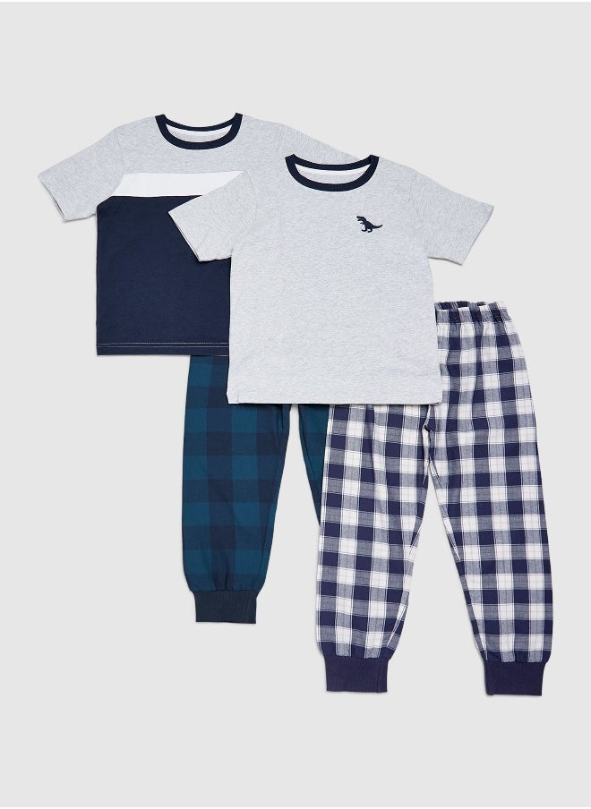 Jersey and Woven Pyjamas - 2 Pack - pzsku/ZA3E9AEA230AFDB630852Z/45/_/1719814456/0ff1478f-7d30-4b00-b69e-3bce14201cdb