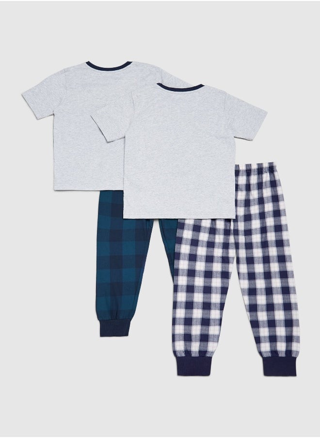 Jersey and Woven Pyjamas - 2 Pack - pzsku/ZA3E9AEA230AFDB630852Z/45/_/1719814457/1d4437a2-5558-4736-80ab-8eca53aa327c