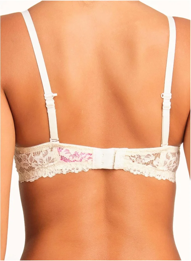لا سينزا La Senza Sexy Gel Padding Plunge Lace Bra