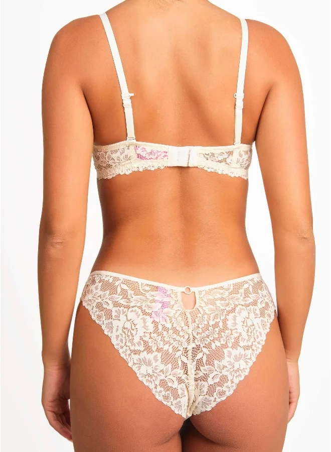 لا سينزا La Senza Sexy Gel Padding Plunge Lace Bra