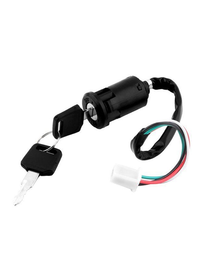 Ignition Key 4-Wire Lock Switch - Image 1