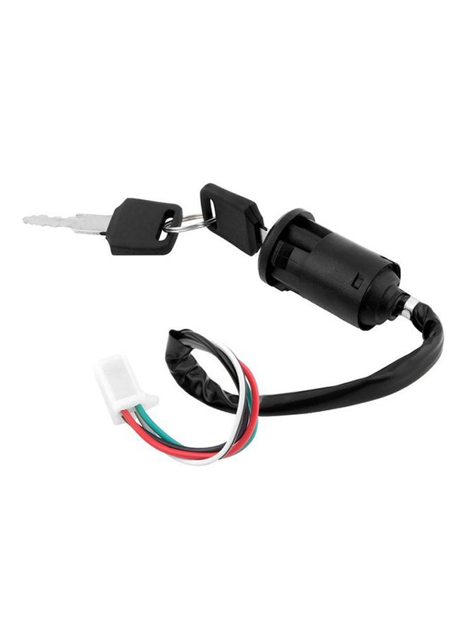 Ignition Key 4-Wire Lock Switch - Image 2