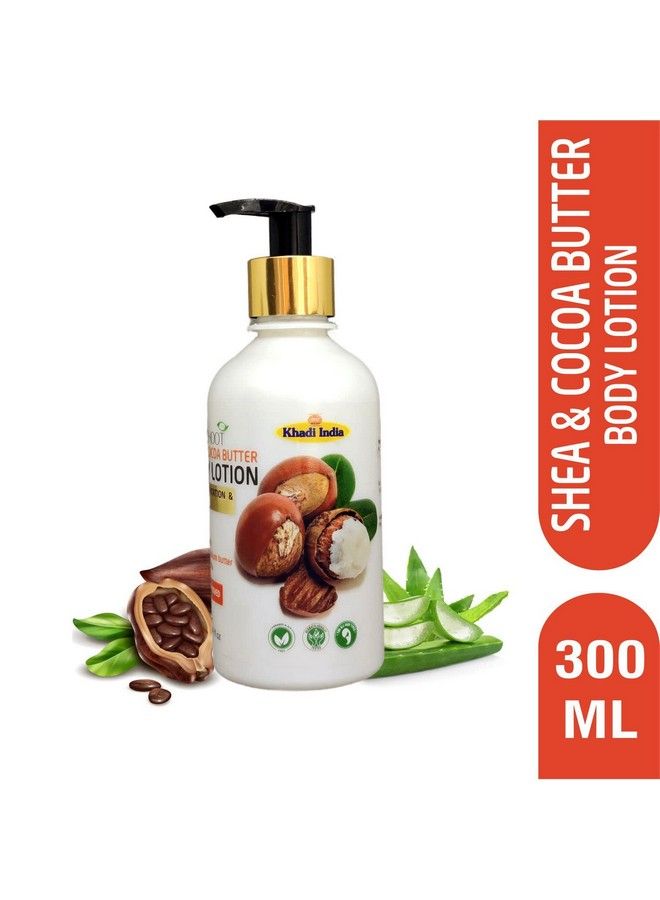 Meghdoot Shea & Cocoa Butter Body Lotion 300Ml Pack Of 1 - Image 4
