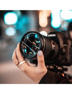Y&D Camera Filter Accessories, 77mm Split Diopter Prism Double Glass Lens Blur Zoom Center for SLR Cameras Special Effect  - Image 4