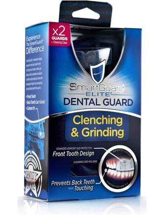 Dental Guard SMARTGUARD ELITE (2 Guards 1 Travel case) Front tooth Custom Anti Teeth Grinding Night Guard for Clenching - Dentist Designed - Bruxing Splint Mouth Protector for Relief of Symptoms - pzsku/ZA3EA07DFB63A9D2C2EEEZ/45/_/1734771115/1edeee21-6ac0-46a5-9644-e39c97772eaf