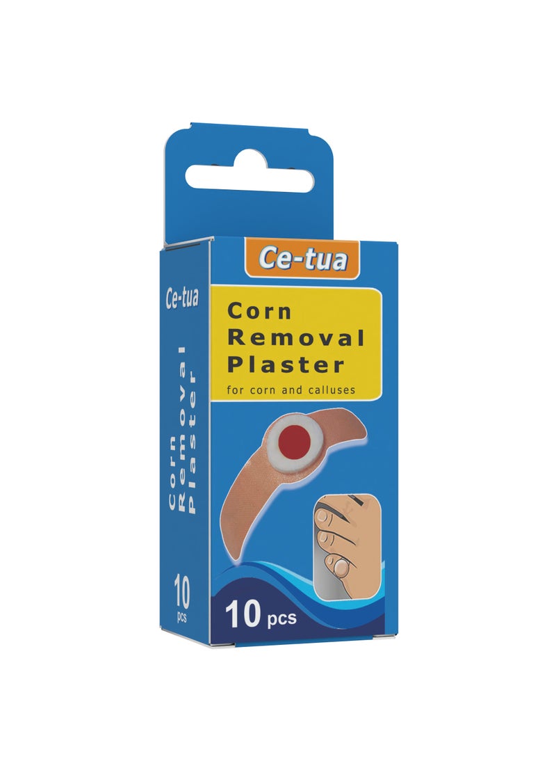 سي-توا لاصقة كورن بلاستر لإزالة الكالو ومسامير القدم وتخفيف الألم - 10 قطع - Image 2