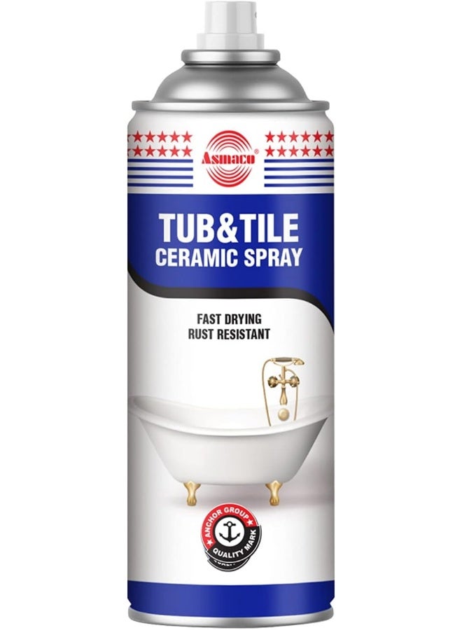 Asmaco Asmaco Bathtub And Tile Ceramic White Spray  - Image 1