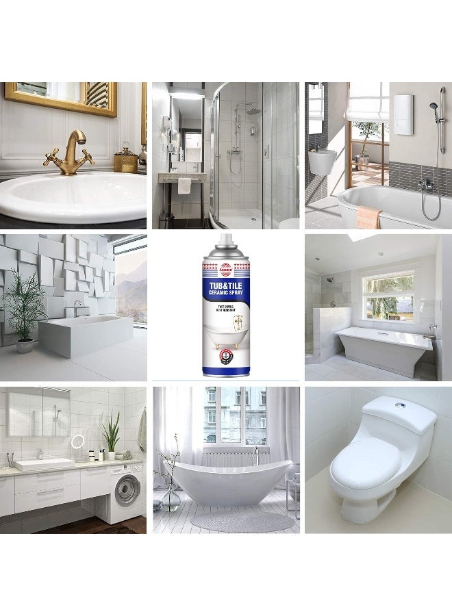 Asmaco Asmaco Bathtub And Tile Ceramic White Spray  - Image 3