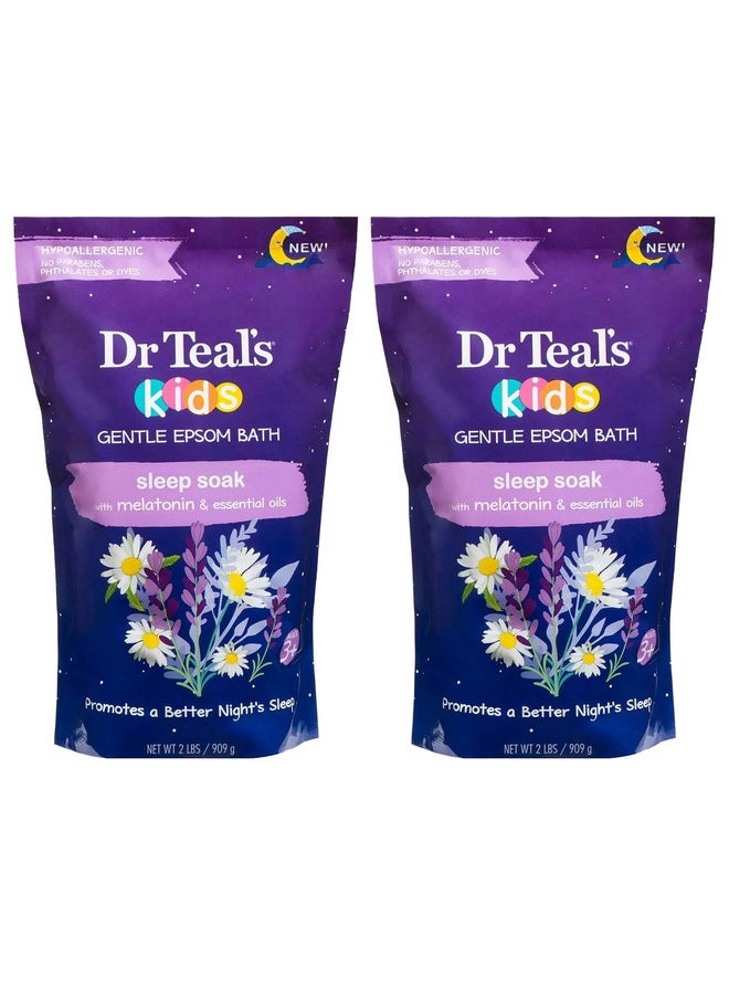 Dr. Teal'S Kids' Gentle Sleep Soak With Pure Epsom Salt & Melatonin(2 Pack 2Lbs Ea.)Coconut And Other Essential Oils Relieve Stress & Soothe The Bodyhypoallergenic & Paraben Free - pzsku/ZA3EA5B3E8B3F295988F3Z/45/_/1707974335/7eb454e8-b5e6-47a1-8019-3d657b98f2ac