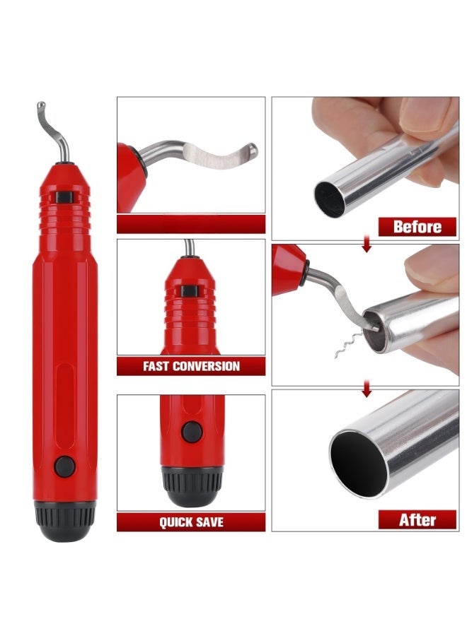 LAMAY 4-1 Tubing Cutter Set, Heavy Duty Pipe Cutter 1/4’’-2’’ OD, Mini Pipe Cutter 1/8’’-7/8’’OD, Mini Copper Pipe Cutter with Deburring Tool, PVC,Aluminium,Plastc Pipes, Suitable for repair - Image 2