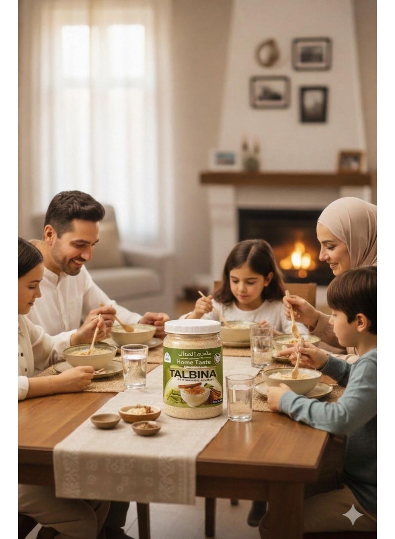 Home Taste Premium Talbina  With Cardamon and Cinnamon Flavour 400 gms - Image 2