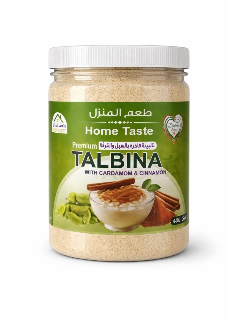 Home Taste Premium Talbina  With Cardamon and Cinnamon Flavour 400 gms - Image 1