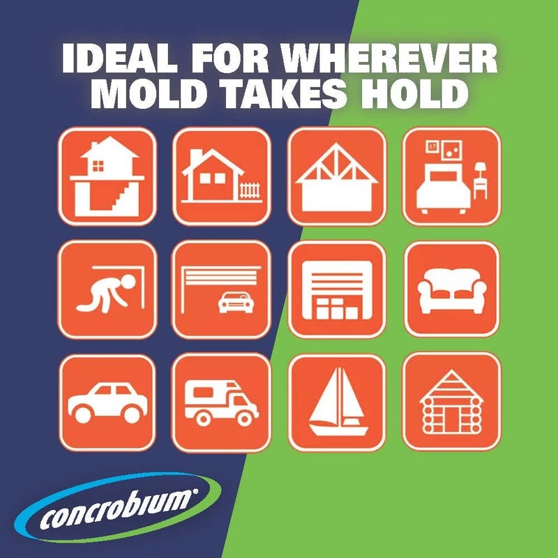 Rust-Oleum Concrobium 27400 Mold Control Aerosol, 32 oz - Image 1