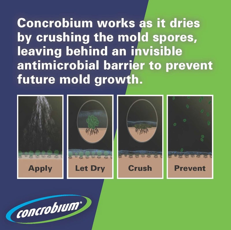 Rust-Oleum Concrobium 27400 Mold Control Aerosol, 32 oz - Image 2