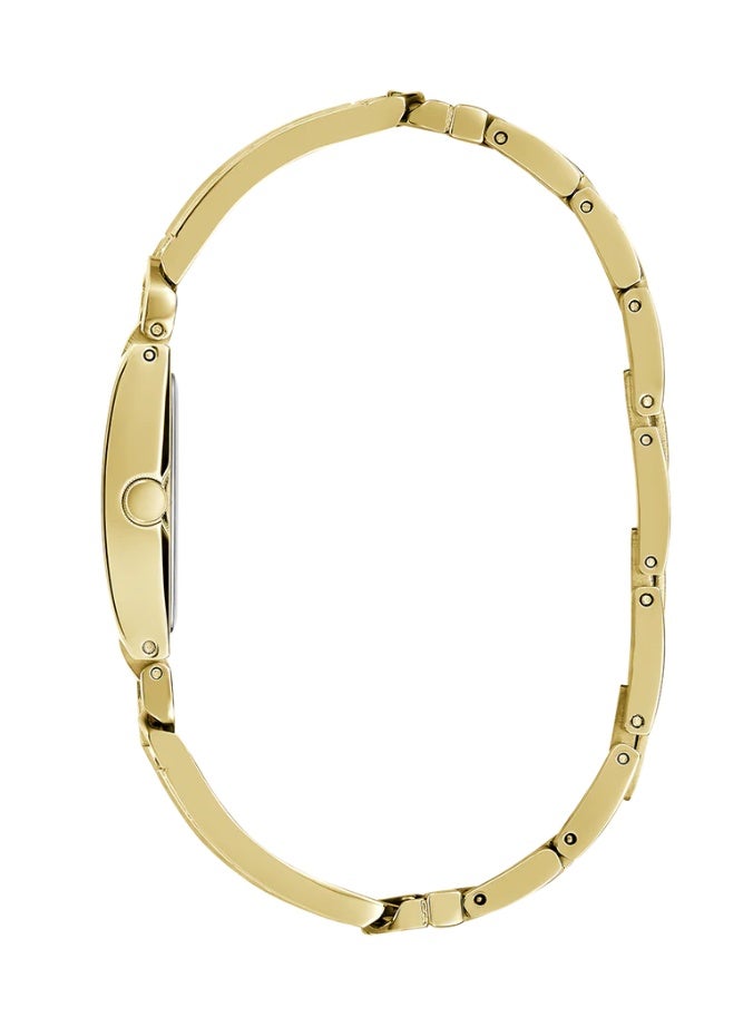 جس ساعة يد نسائية من GUESS GW0668L2 مطلية بالذهب، تعمل بنظام تناظري - Image 4