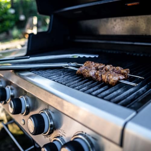 Broil King 64049 Stainless Steel Dual Prong 12-Inch Grilling Skewers, 4-Pack - Image 4