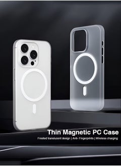 Mida Magnetic Case for iPhone 16 Pro Max by Mida, compatible with MagSafe, shockproof protective case, transparent phone case with strong magnet, slim case for Apple iPhone 16 Pro Max  - Image 4