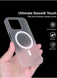 Mida Magnetic Case for iPhone 16 Pro Max by Mida, compatible with MagSafe, shockproof protective case, transparent phone case with strong magnet, slim case for Apple iPhone 16 Pro Max  - Image 5
