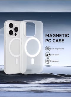 Mida Magnetic Case for iPhone 16 Pro Max by Mida, compatible with MagSafe, shockproof protective case, transparent phone case with strong magnet, slim case for Apple iPhone 16 Pro Max  - Image 3