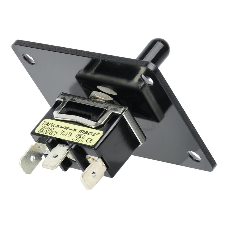 briidea Boat Trim Switch, Marine Toggle Up Down Switch for RV Boat 12V 15A On Off On Momentary Panel 3Pin Control - Image 5