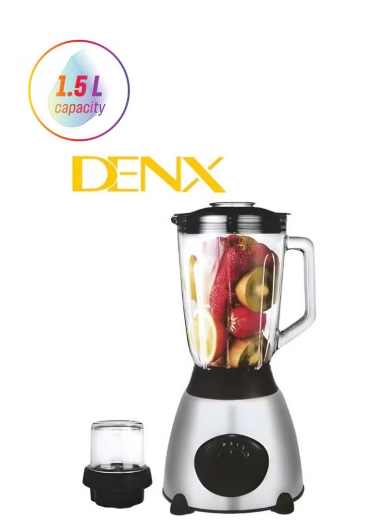 Denx High Power Electric Blender with Grain Grinder 2800W-1.5L - Image 2
