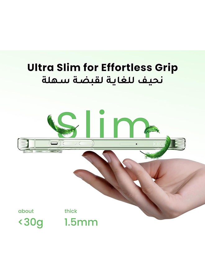 Ugreen iPhone 15 Case Clear 6.1 inch【Anti-Yellowing】【 Mil-Grade Anti-Drop】iPhone 15 Cover Transparent, Slim Thin Crystal iPhone 15 Case, Full Coverage Lens Protection, Shockproof Anti-Scratch - Image 4