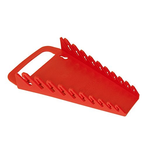Ernst Manufacturing 5048 Gripper Wrench Organizer, 10 Tool, Red - Image 1