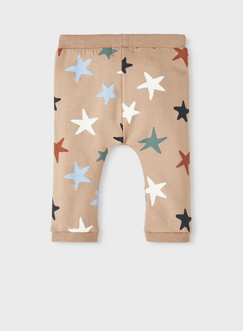 NAME IT Infant 2 Pack Assorted Cuffed Sweatpants