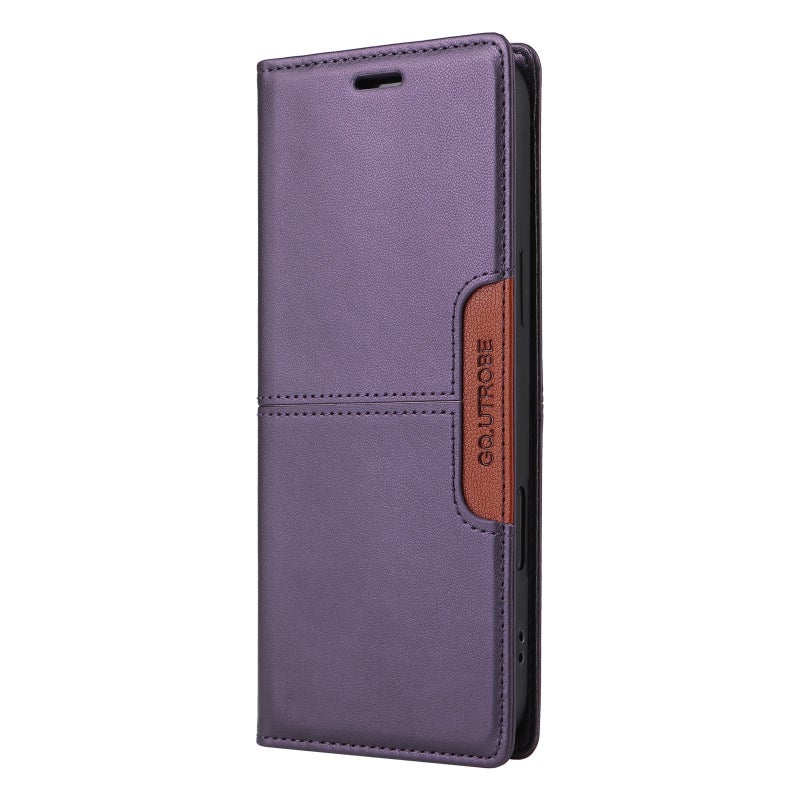 HuHa Protective Cover For Google Pixel 9 Pro XL GQUTROBE G01 RFID Anti-theft Leather Phone Case(Purple) - Image 2