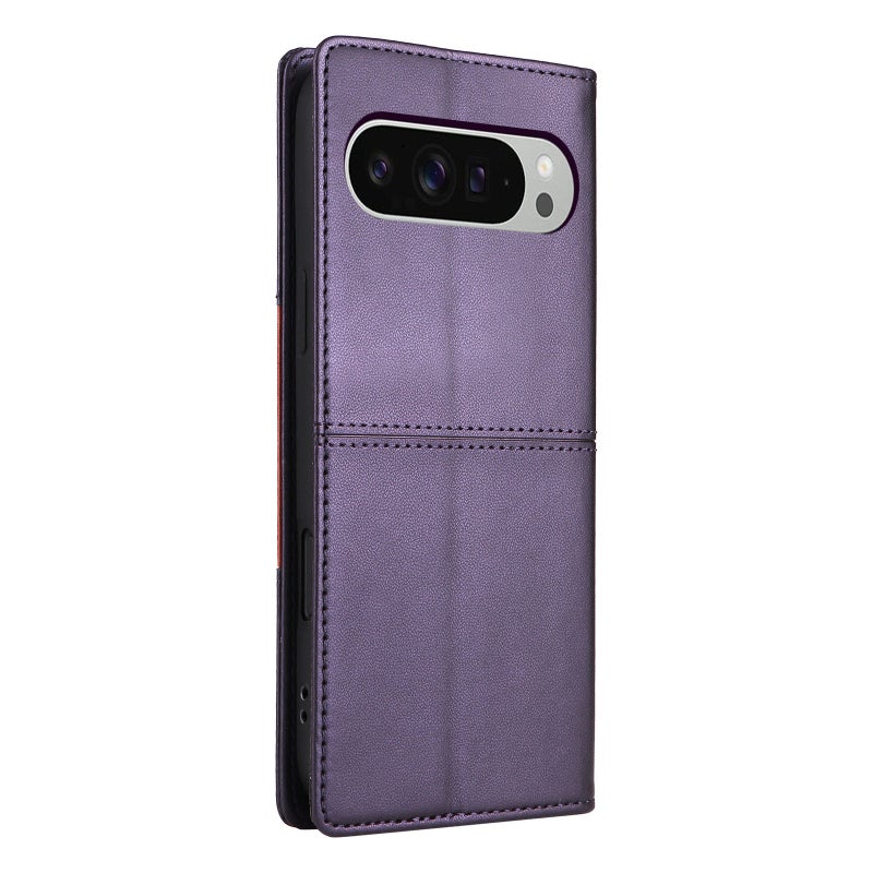 HuHa Protective Cover For Google Pixel 9 Pro XL GQUTROBE G01 RFID Anti-theft Leather Phone Case(Purple) - Image 3