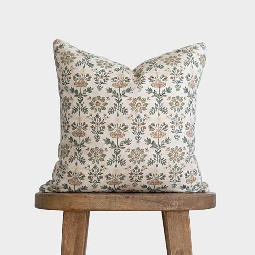 Woven Nook - Modern & Luxurious Decorative Throw Pillow Covers - Durable Quality & Machine Washable - 100% Cotton Canvas - 100% Linen - Aynsley - 4 Pack (22x22) - Image 5
