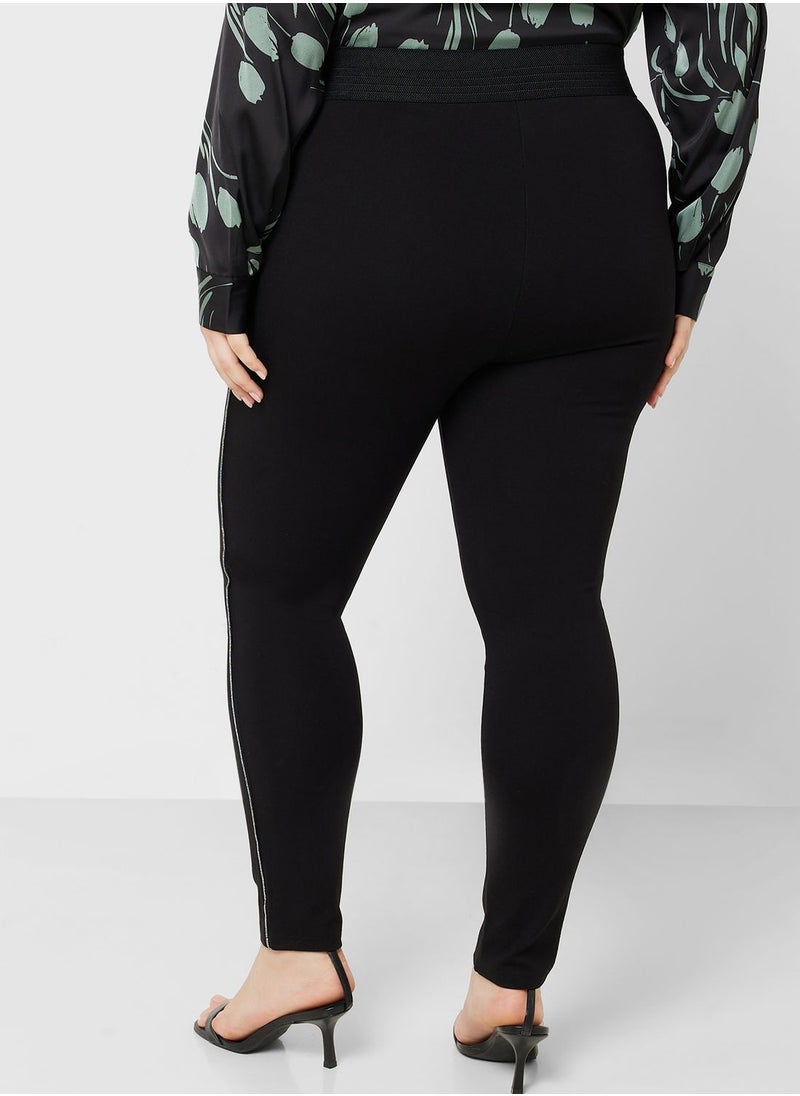 Only Carmakoma - High Waist Leggings - Image 1