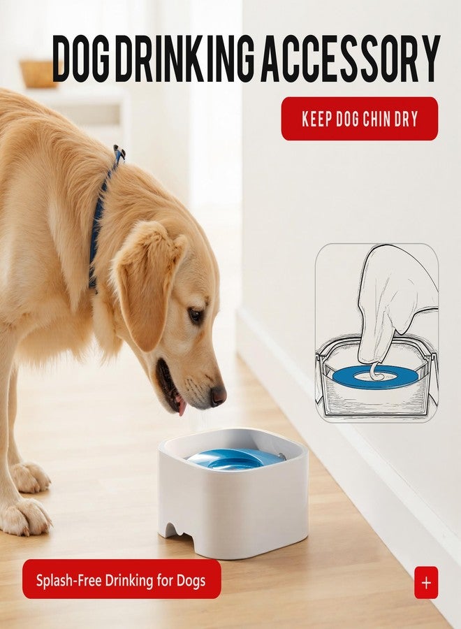 Li & Zhao Dog Drinking Float Plate - 3 PCS Floating Disk for Spill Proof Dog Water Bowl Dispenser No Spill Water Bowl Floating Disk Slow Drinking for Most Pet - Image 4