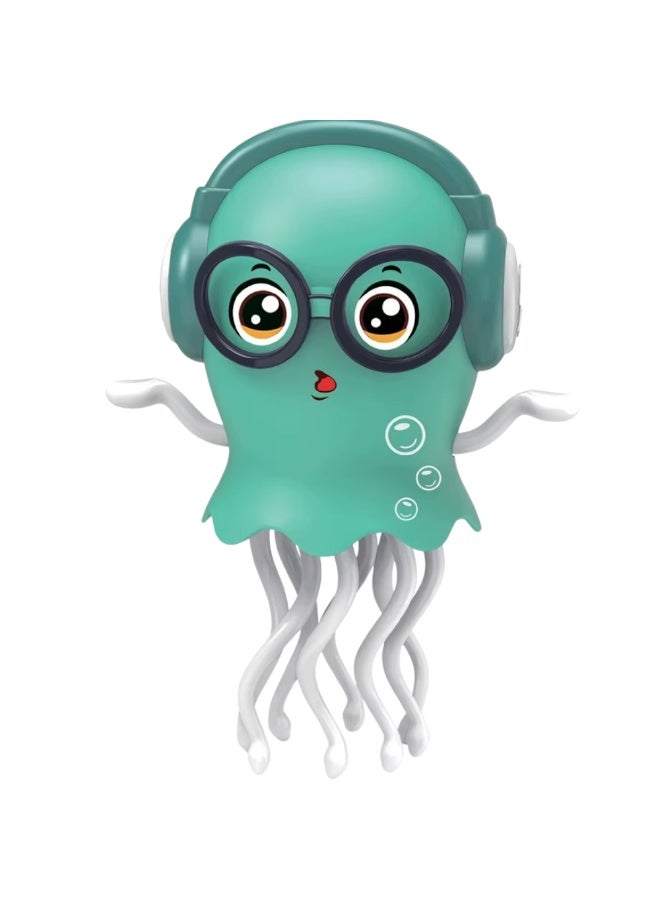 Toy Box Dancing Jellyfish Toy, Light-up Musical Octopus with 360° Rotating Tentacles, Interactive Educational Kids Toy Dancing Jelly Fish - Random Colour - Image 2