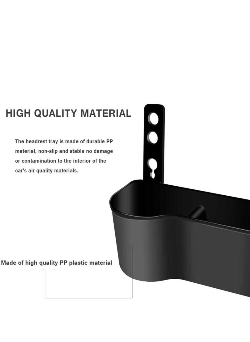 X spring Xspring Car Cup Holder, Back Seat Cup Holder for Car with Headrest Hooks, Universal Hanging Car Drink Holder, Automotive Cup Holder Multifunctional Storage for Car Travel Accessories  - Image 4