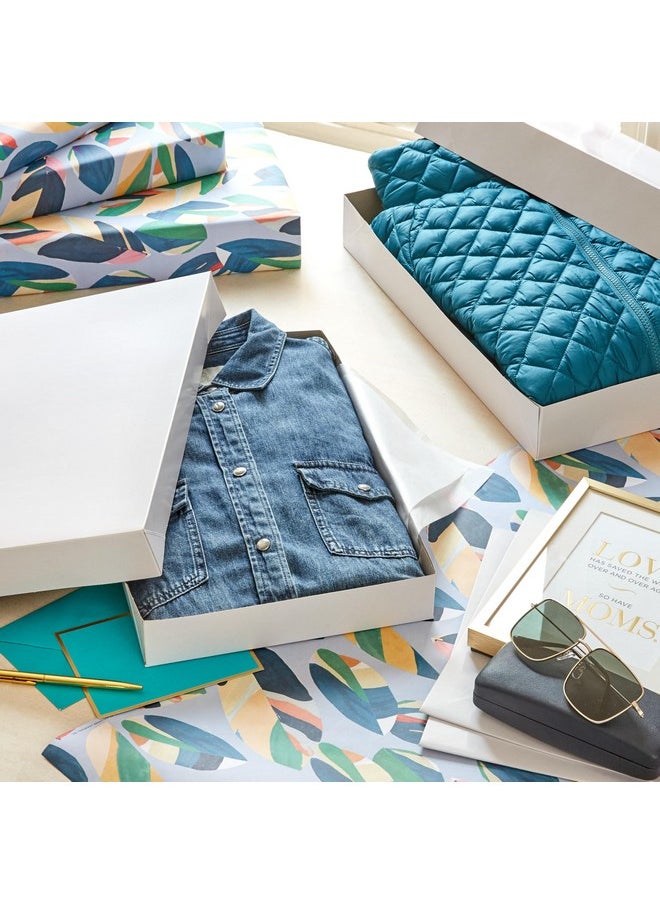 Hallmark Hallmark White Gift Boxes, Assorted Sizes (12 Boxes with Lids: 4 Small 11", 4 Medium 14", 4 Large 16") for Birthdays, Mother's Day, Baby Showers and More  - Image 2