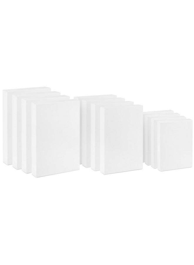 Hallmark Hallmark White Gift Boxes, Assorted Sizes (12 Boxes with Lids: 4 Small 11", 4 Medium 14", 4 Large 16") for Birthdays, Mother's Day, Baby Showers and More  - Image 1