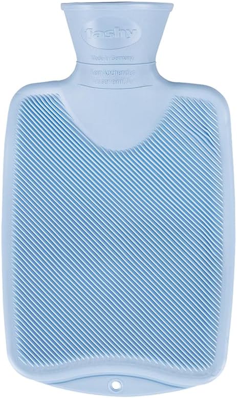 Fashy Hot Water Bottle, 0,8 L, Blue