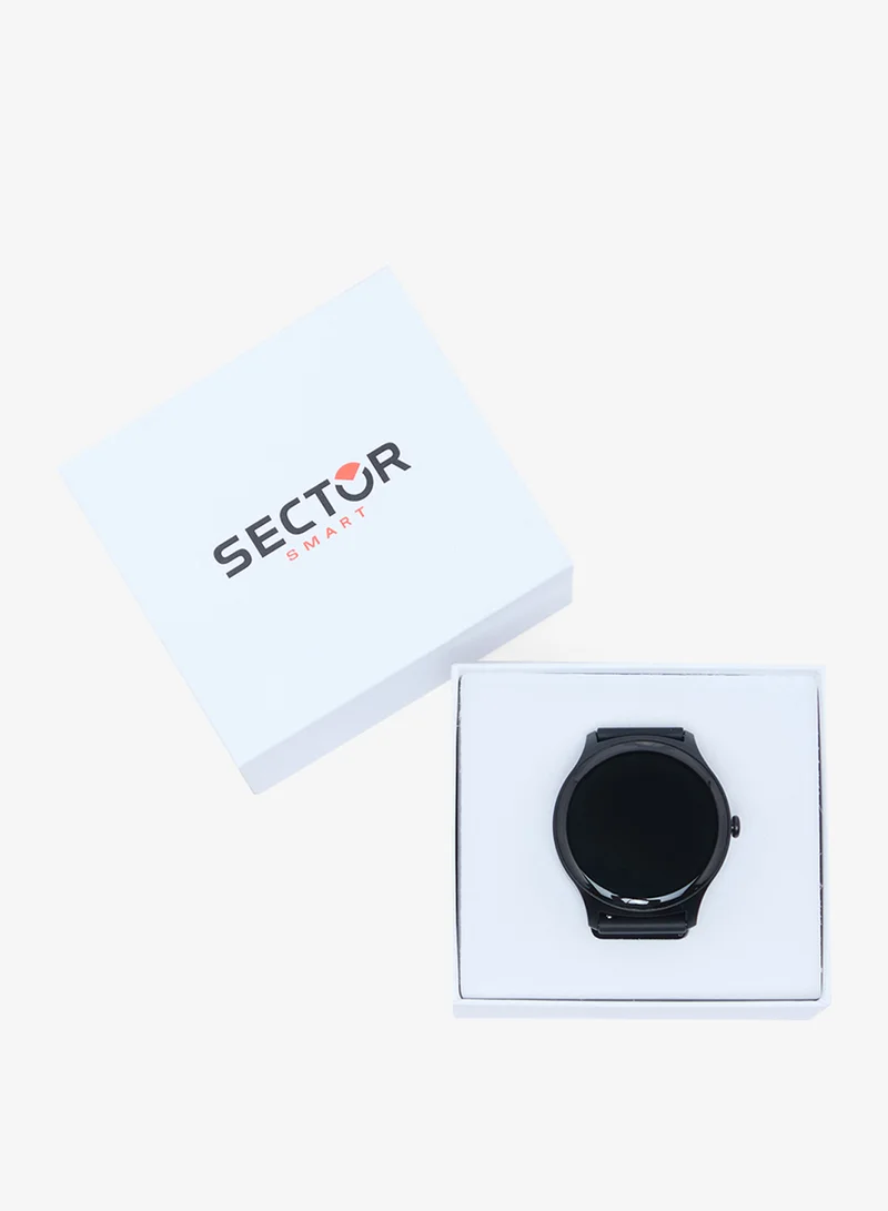 Sector  S-06 collection Men's Black Silicon Smart watch - R3251551001 for Men | Best Price UAE