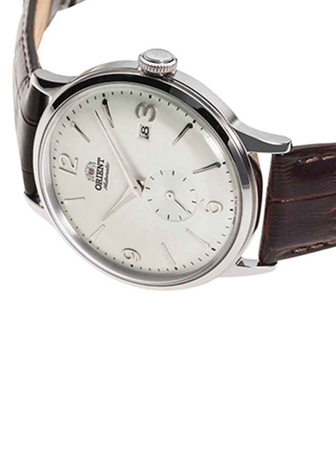 ORIENT Men Bambino Automatic Leather Strap Men's Watch RA-AP0106S - Image 4
