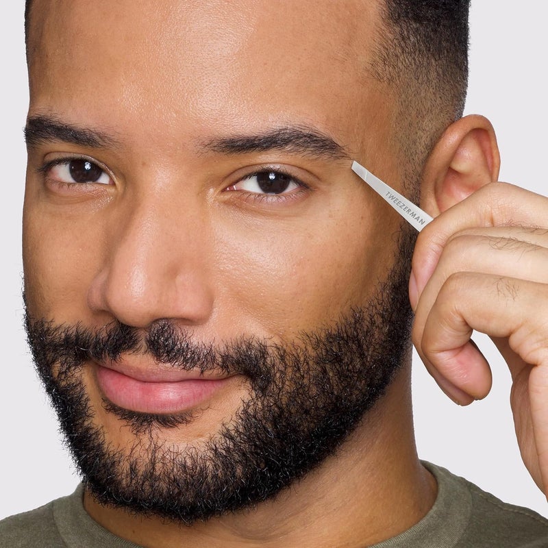 Tweezerman ملاقط تويزرمان الكلاسيكية المصنوعة من الفولاذ المقاوم للصدأ بحجم صغير - Image 3