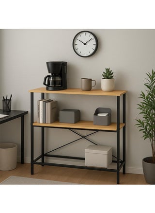 2-Tier Console Side Entry Table, Modern Simple Design Adjustable, Display and Storage Needs, Coffee Corner Table for Living Room, Bedroom and Entryway - pzsku/ZA3EBCA1A37C086F4D8FBZ/45/1750031445/33aa3ee4-93f3-4773-b448-407dea1dc357