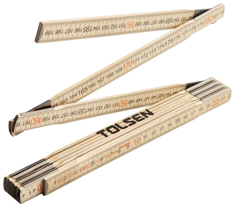 Tolsen-Wood Folding ruler (INDUSTRIAL)