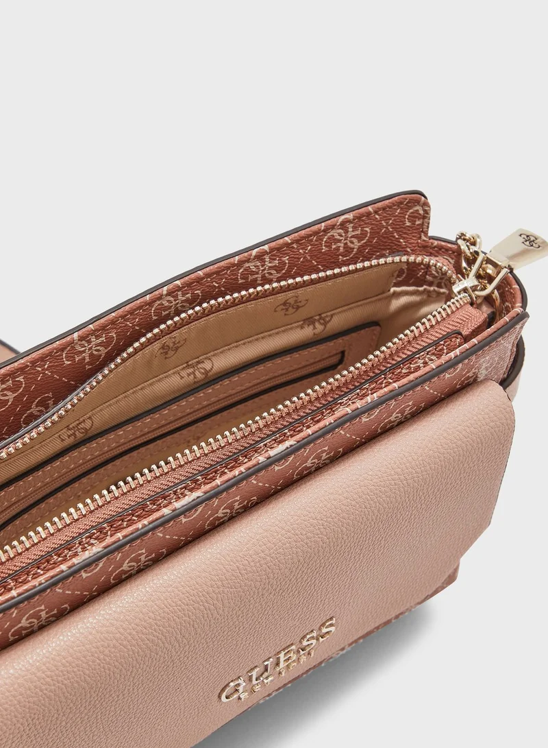 GUESS Esme Top Zip Crossbody