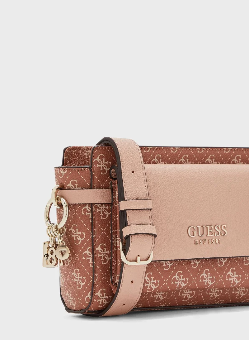 GUESS Esme Top Zip Crossbody